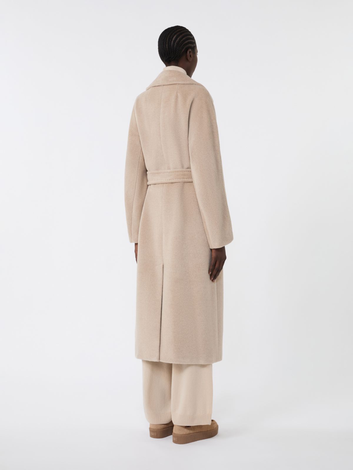 Long wool and alpaca coat - TURTLEDOVE - Weekend - 3