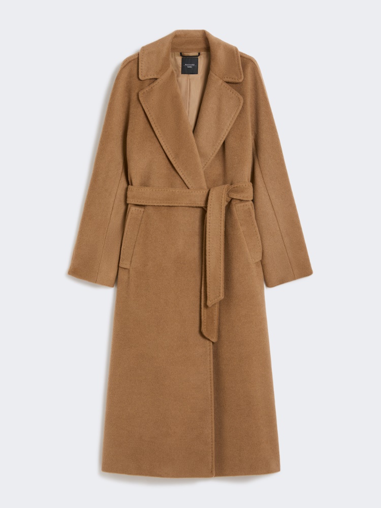 Long wool and alpaca coat - CAMEL - Weekend - 2