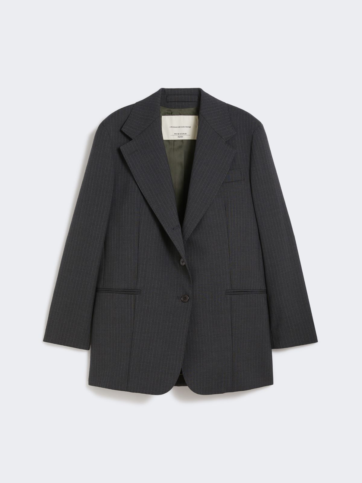 Woollen cloth blazer - DARK GREY - Weekend - 6