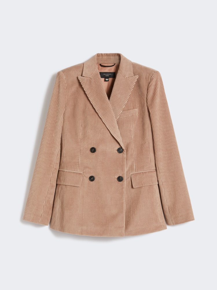 Double-breasted velvet blazer - ANTIQUE ROSE - Weekend - 2