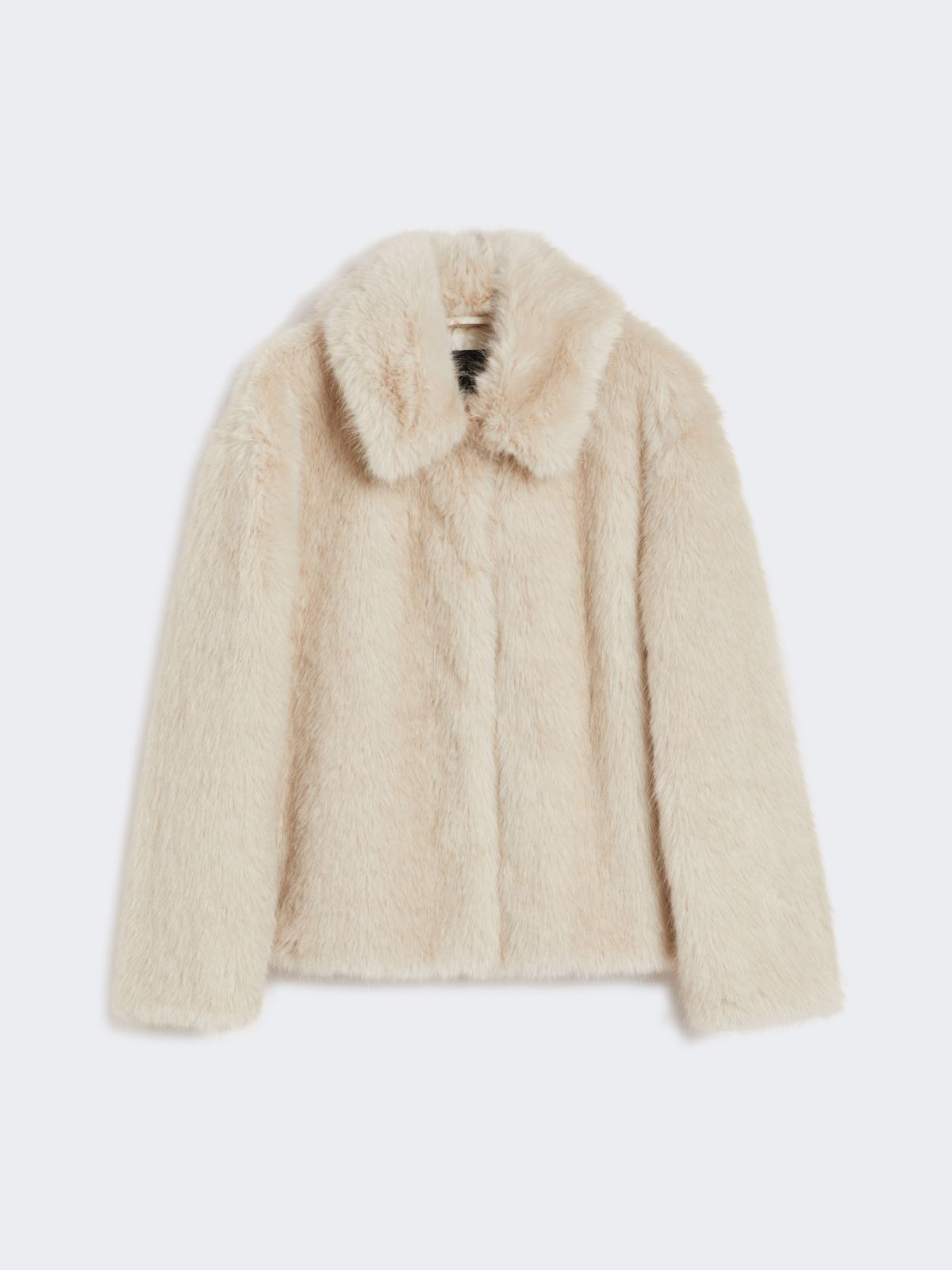 Giacca crop effetto morbido - BEIGE - Weekend - 7