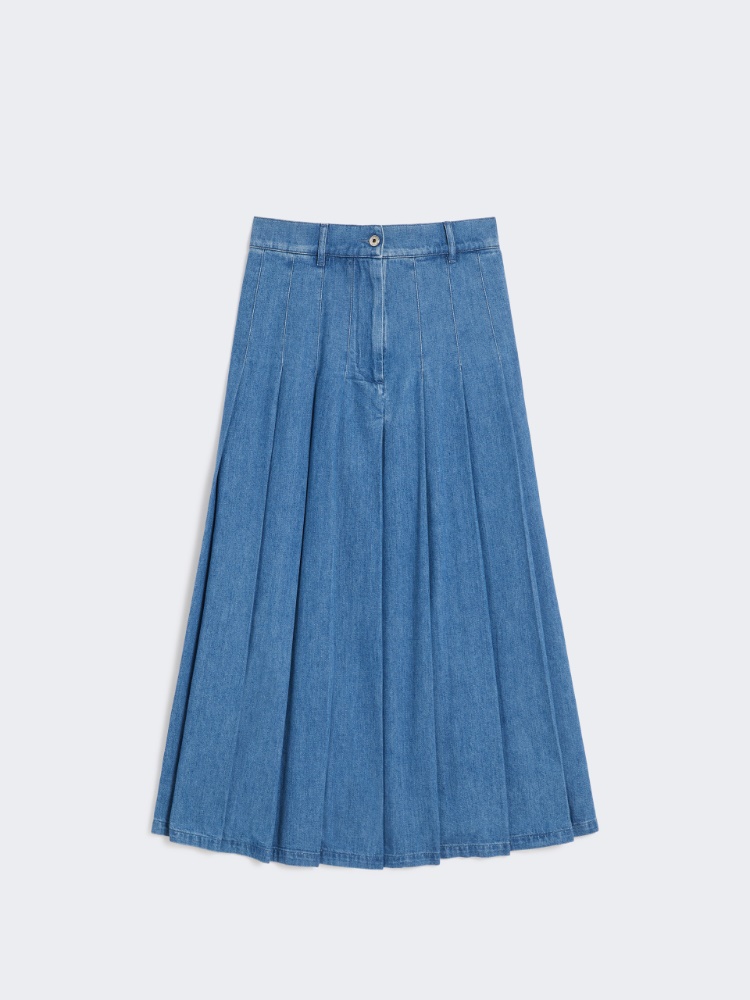 Cotton denim skirt - NAVY - Weekend - 2
