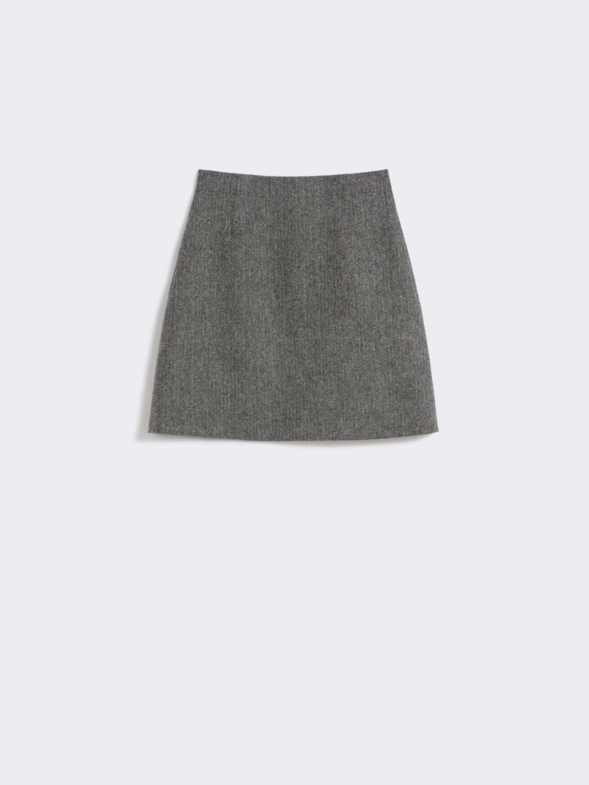Chevron wool skirt - DARK GREY - Weekend - 5