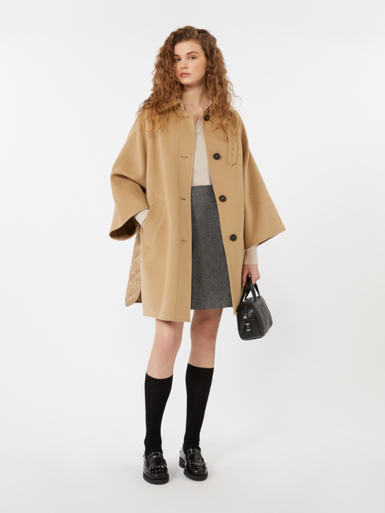 Chevron wool skirt - DARK GREY - Weekend