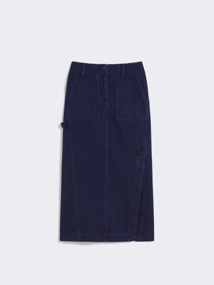 Long denim skirt - NAVY - Weekend - 2