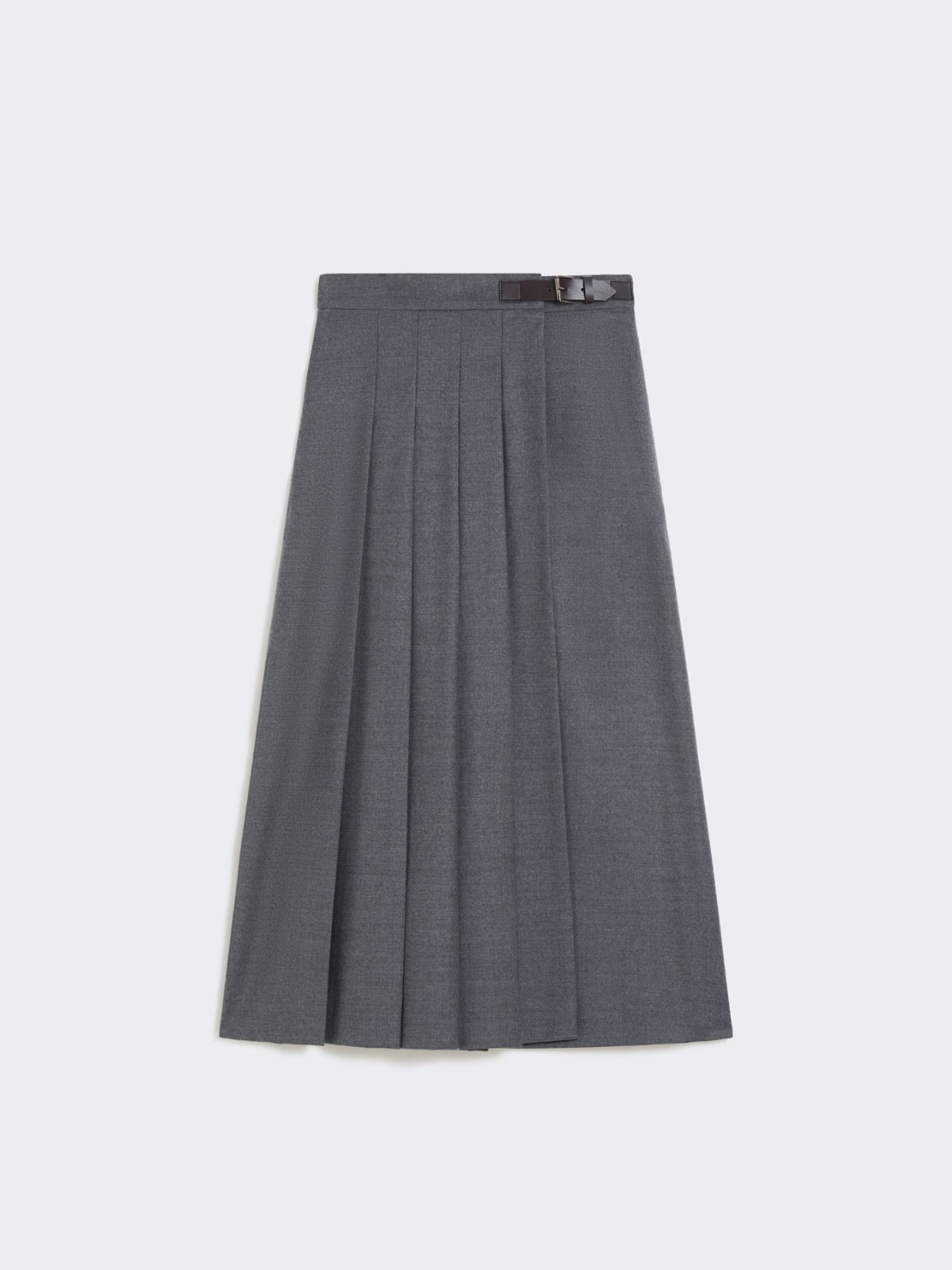 Wool wrap skirt - MEDIUM GREY - Weekend - 6