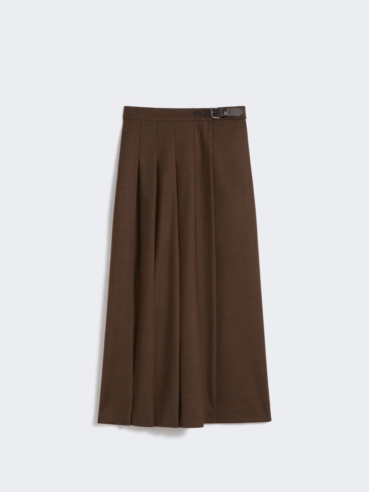 Wool wrap skirt - CHOCOLATE - Weekend - 7