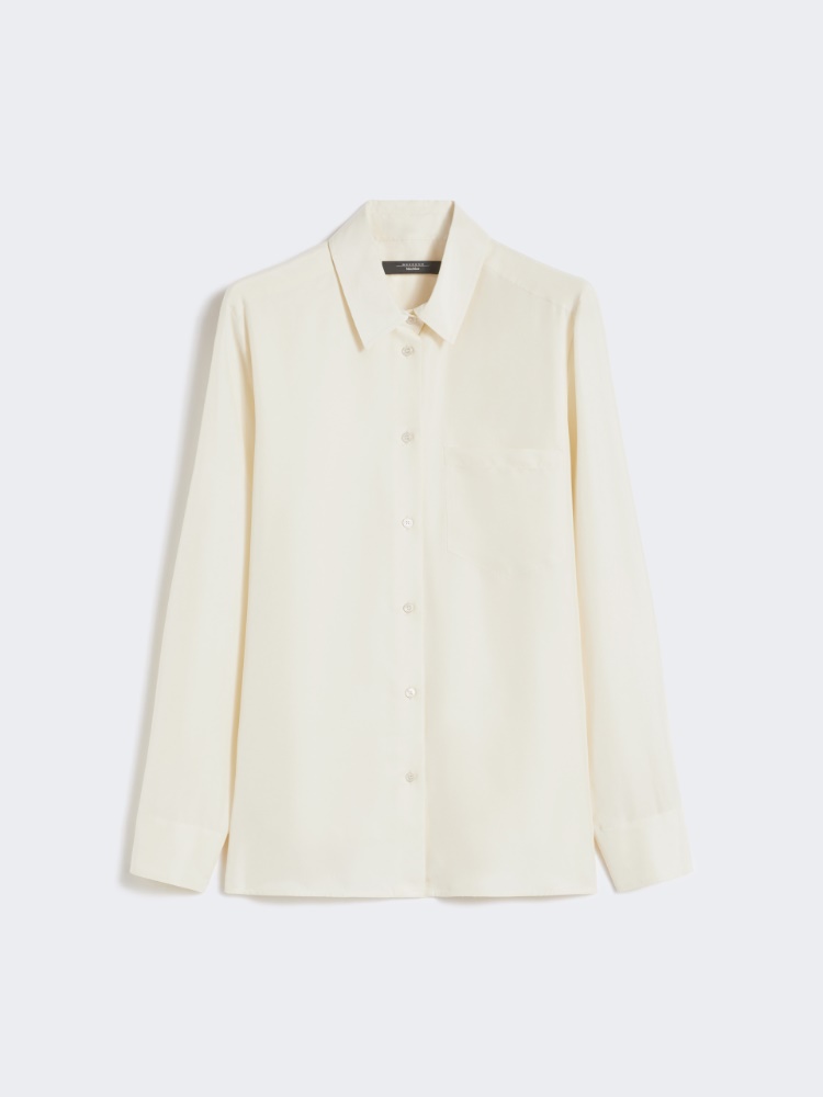 Washed silk shirt - ECRU - Weekend - 2
