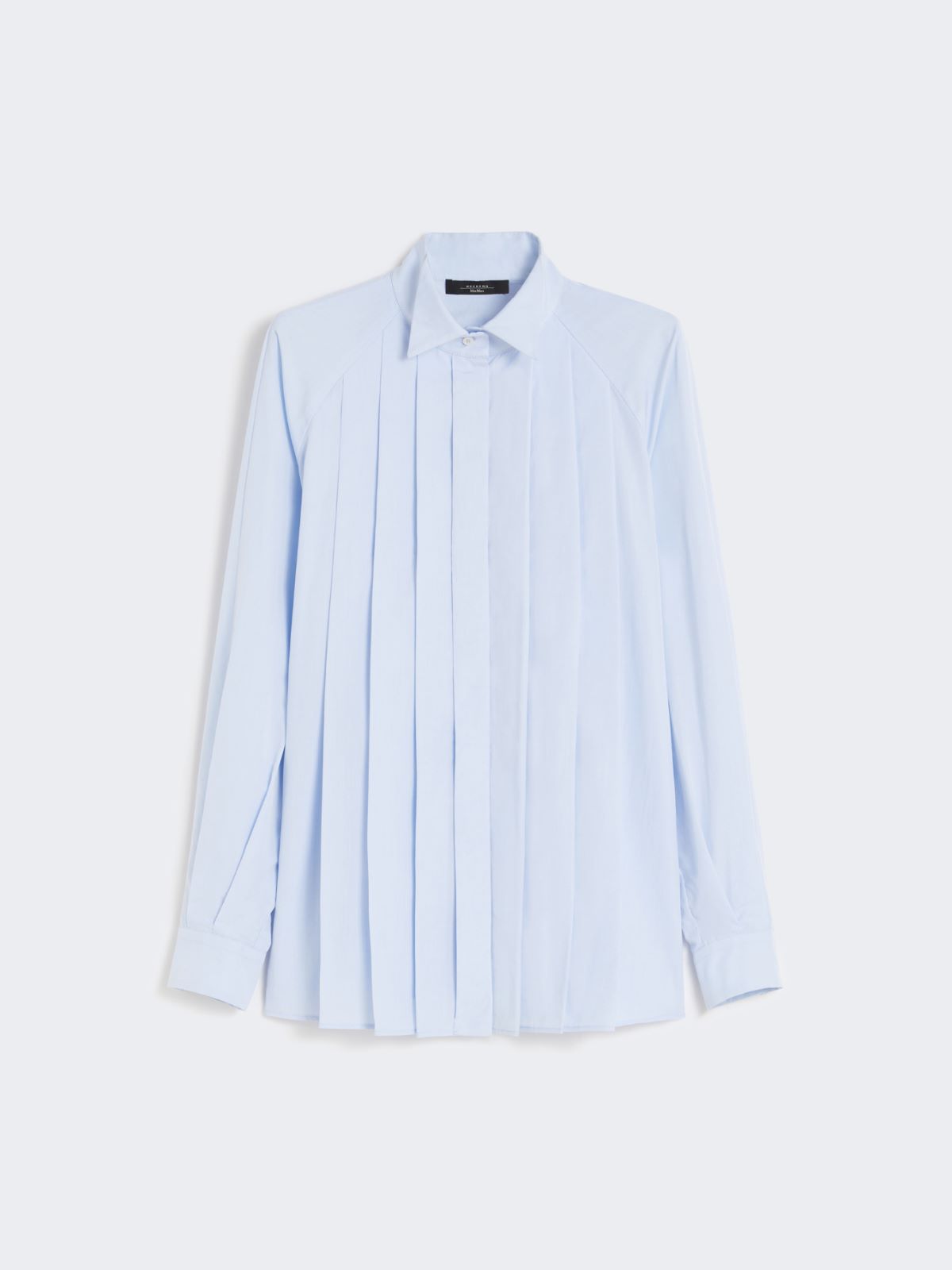 Cotton poplin shirt - LIGHT BLUE - Weekend - 7