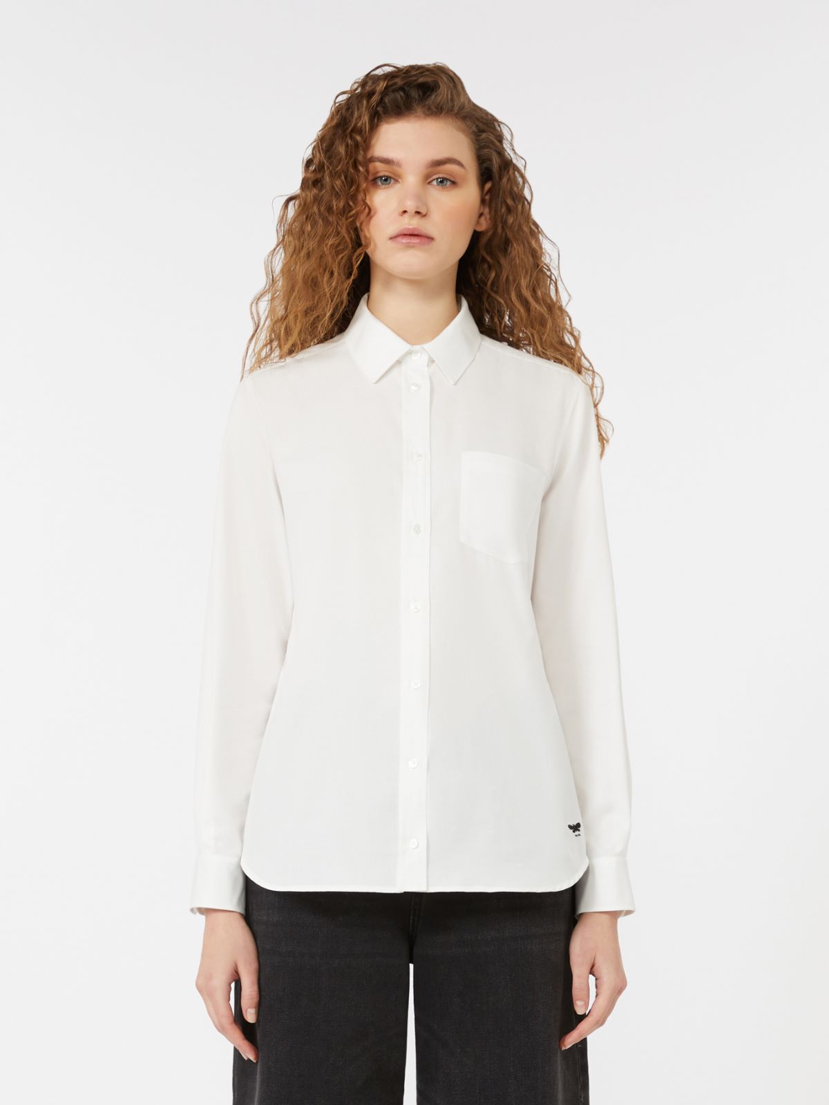 Cotton Oxford shirt - WHITE - Weekend - 2