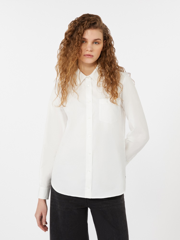 Cotton Oxford shirt - WHITE - Weekend