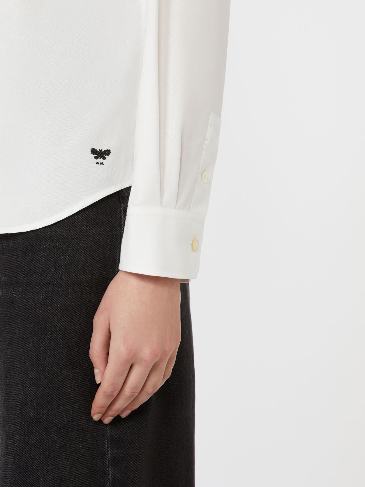 Cotton Oxford shirt - WHITE - Weekend - 5