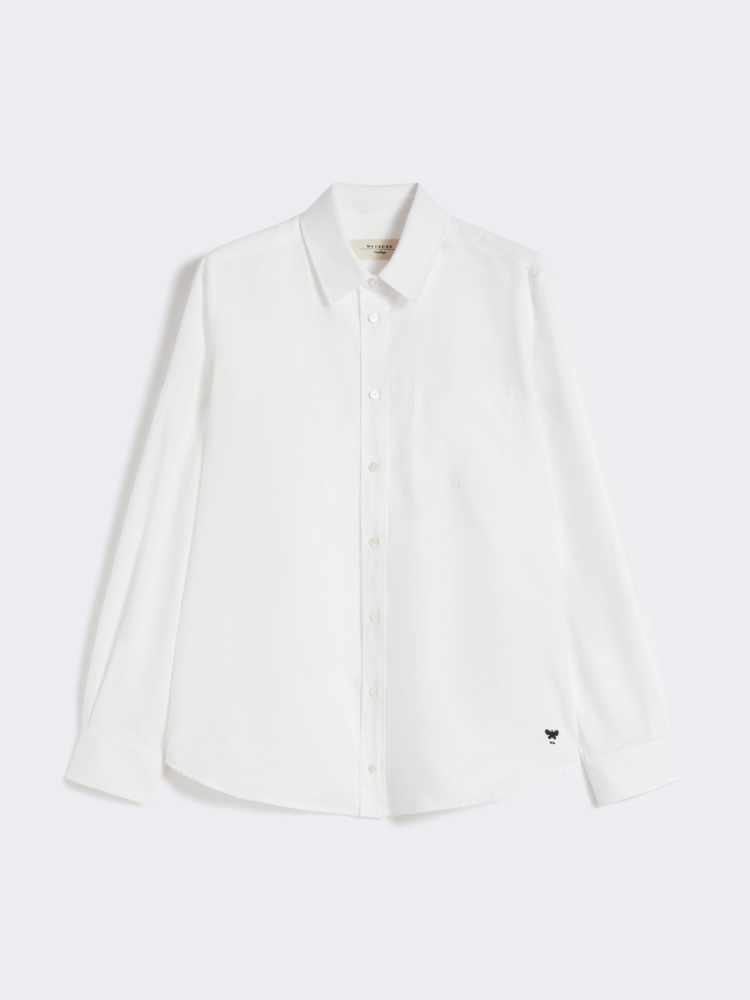 Cotton Oxford shirt - WHITE - Weekend - 2
