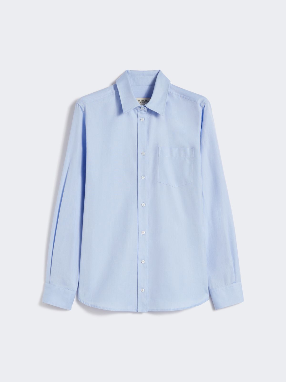 Cotton Oxford shirt - LIGHT BLUE - Weekend - 6