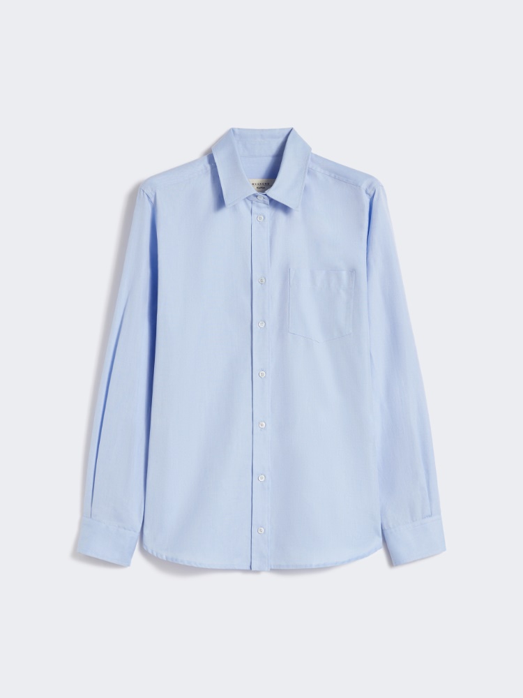 Cotton Oxford shirt - LIGHT BLUE - Weekend - 6