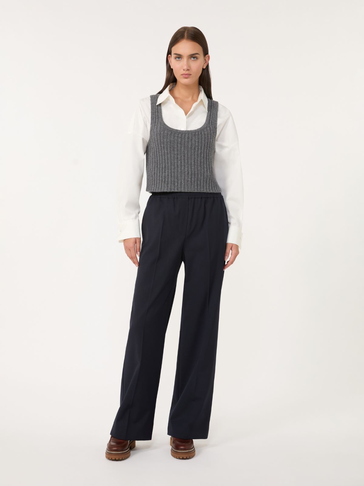 Oversized poplin shirt - WHITE - Weekend