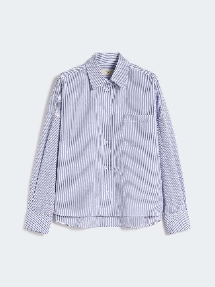 Camicia over in popeline - BLU - Weekend - 6