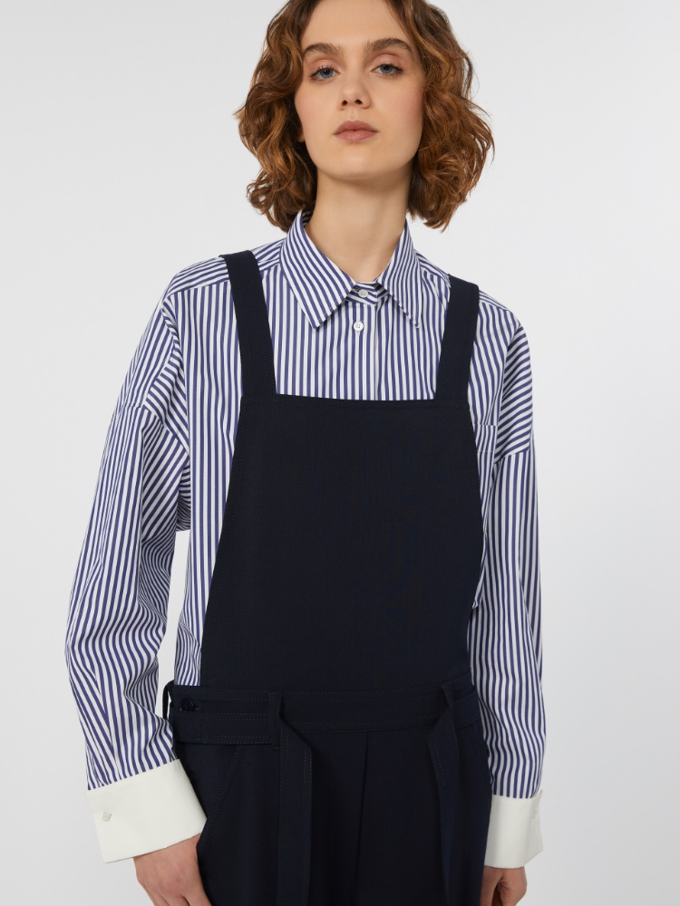 Oversized poplin shirt - NAVY - Weekend