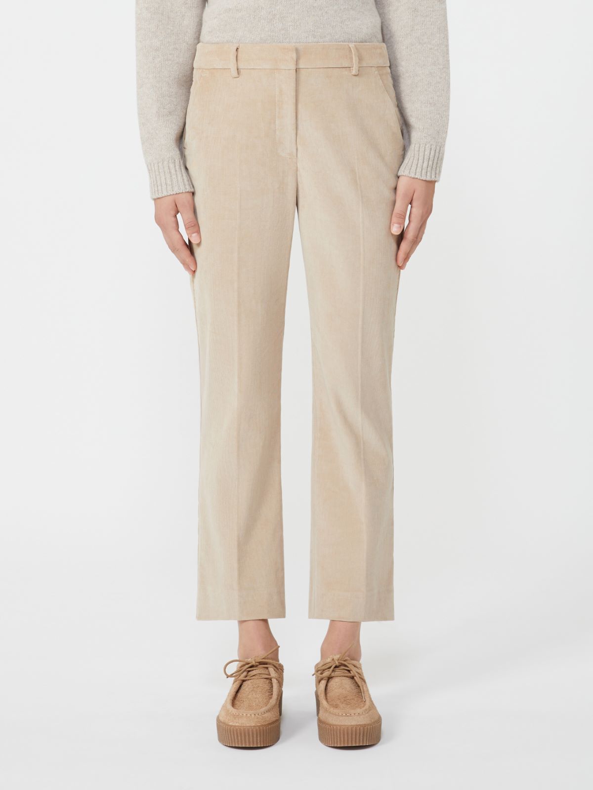Corduroy trousers - BEIGE - Weekend - 2
