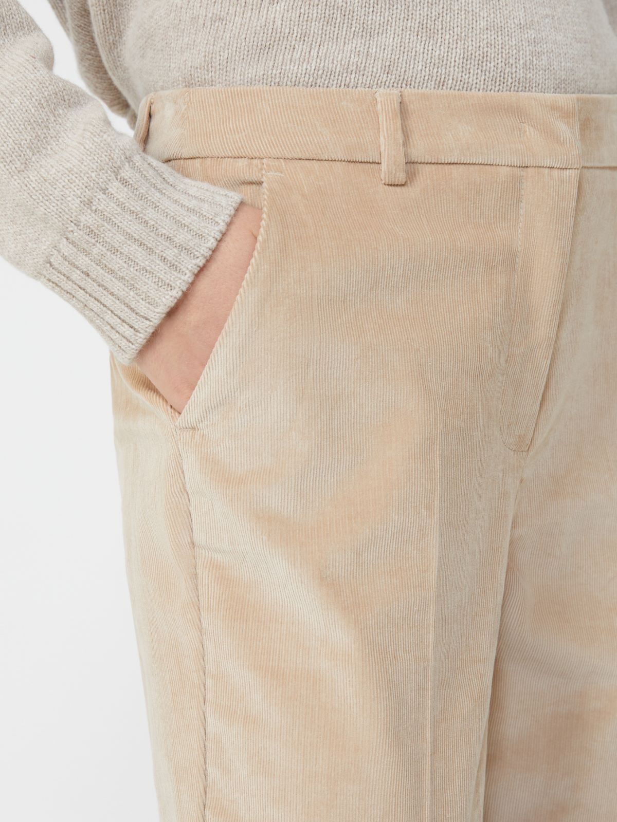 Corduroy trousers - BEIGE - Weekend - 4