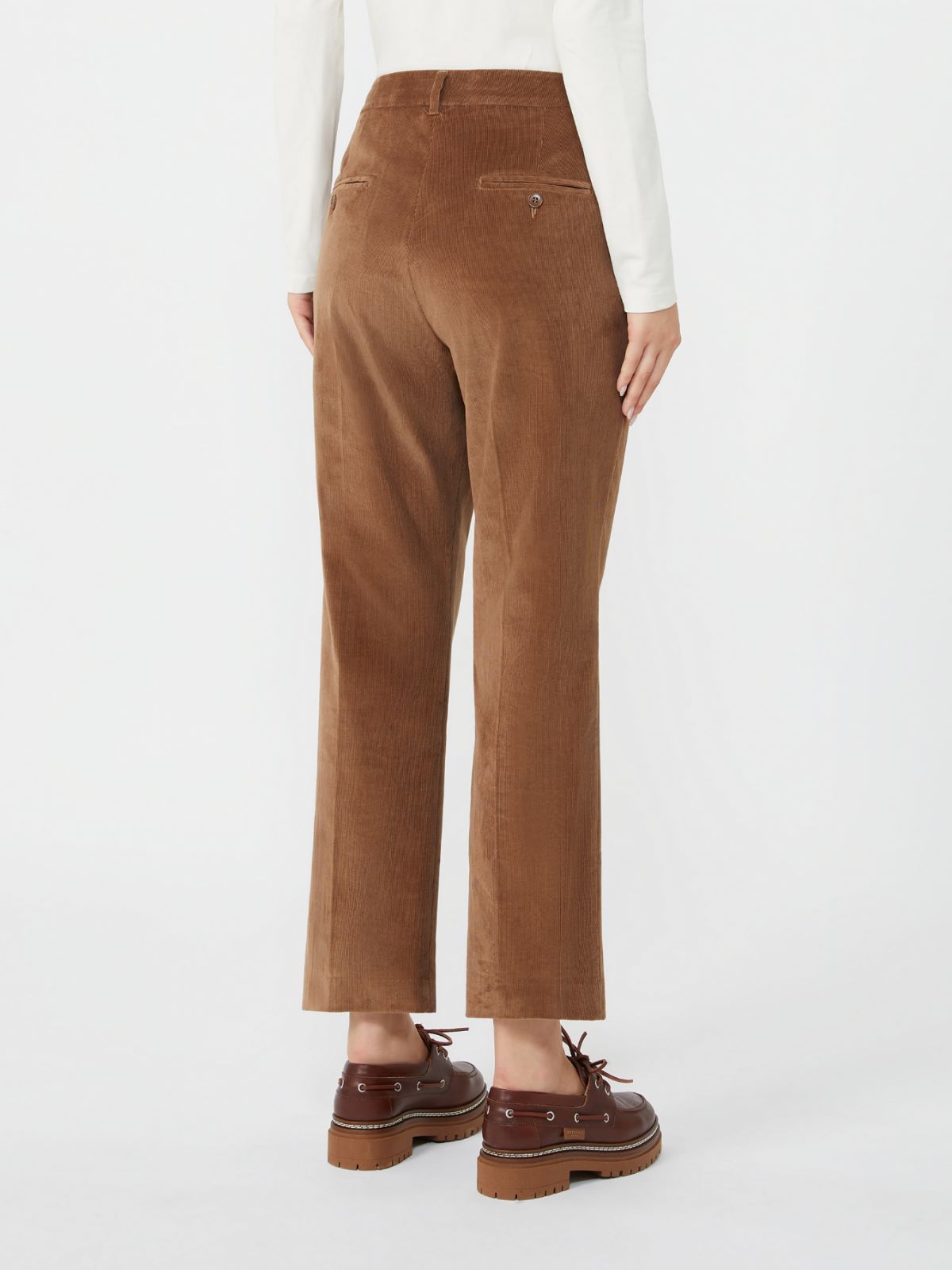 Corduroy trousers - HAZELNUT BROWN - Weekend - 3