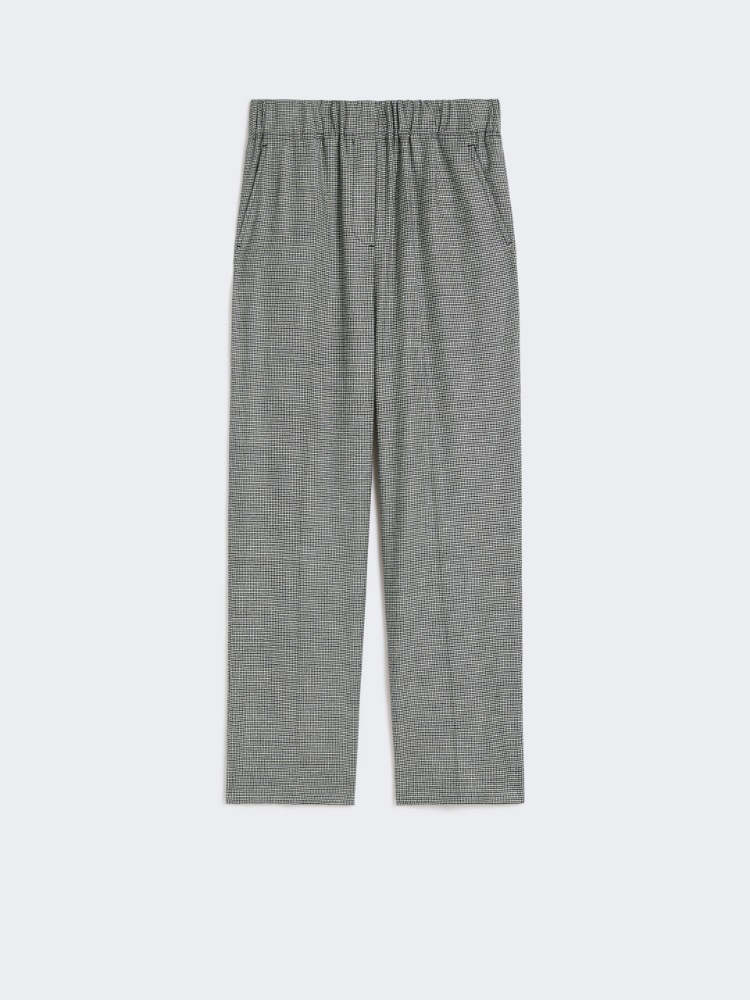 Wool flannel trousers - BLACK - Weekend - 2