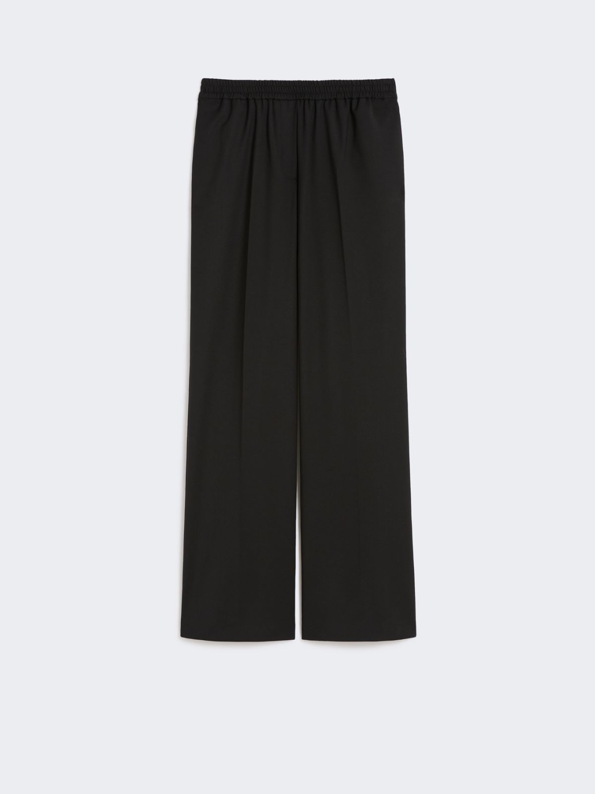 Technical gabardine wool trousers‎‎ - BLACK - Weekend - 4