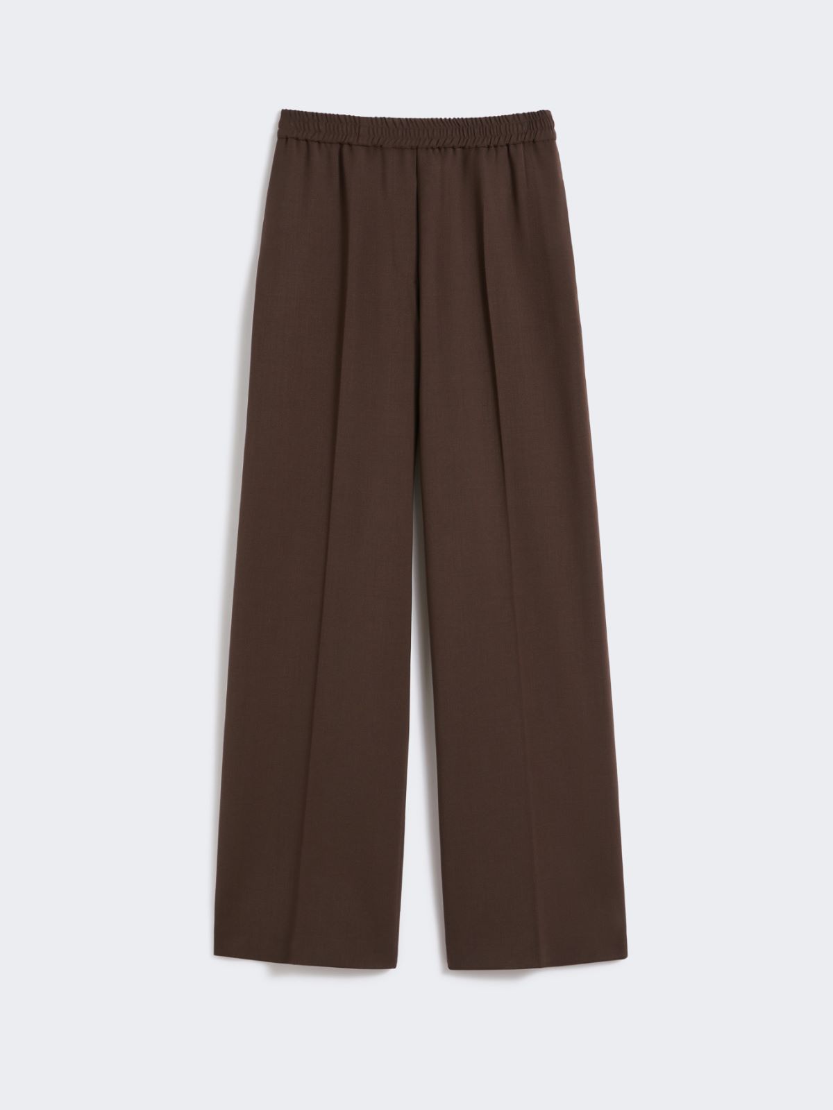 Technical gabardine wool trousers‎‎ - CHOCOLATE - Weekend - 5