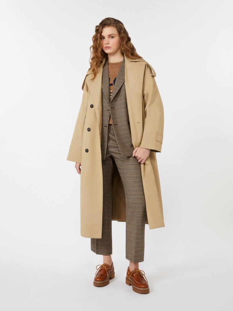 Batavia wool trousers - CHOCOLATE - Weekend