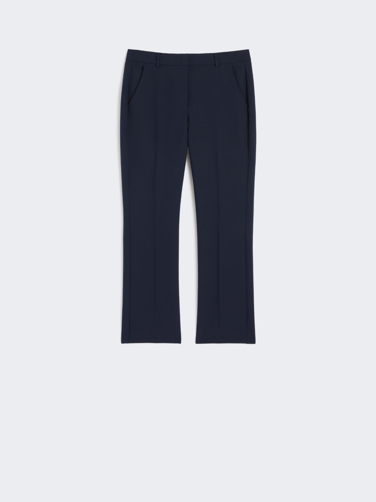 Stretch canvas cigarette trousers - NAVY - Weekend - 4