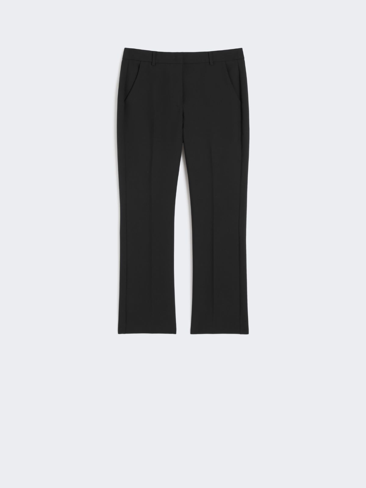 Stretch canvas cigarette trousers - BLACK - Weekend - 4