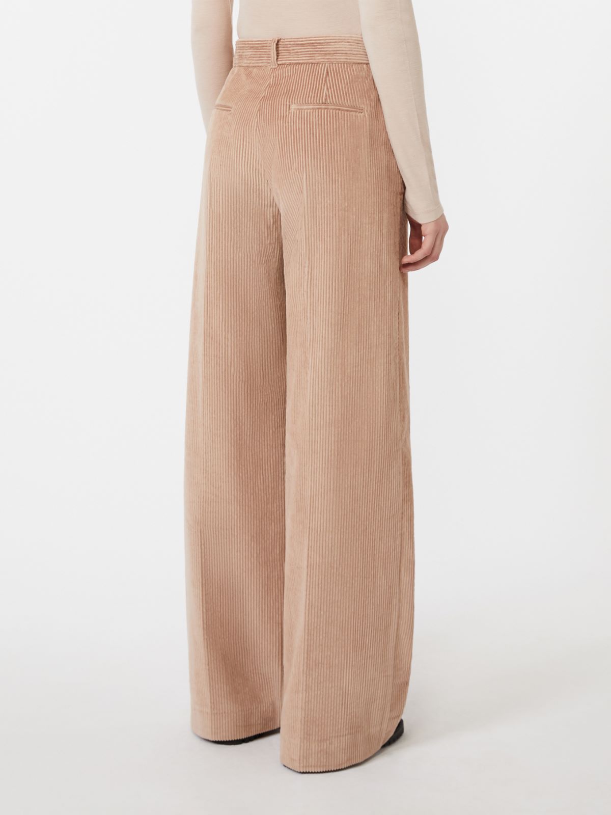 Wide-leg corduroy trousers - ANTIQUE ROSE - Weekend - 3