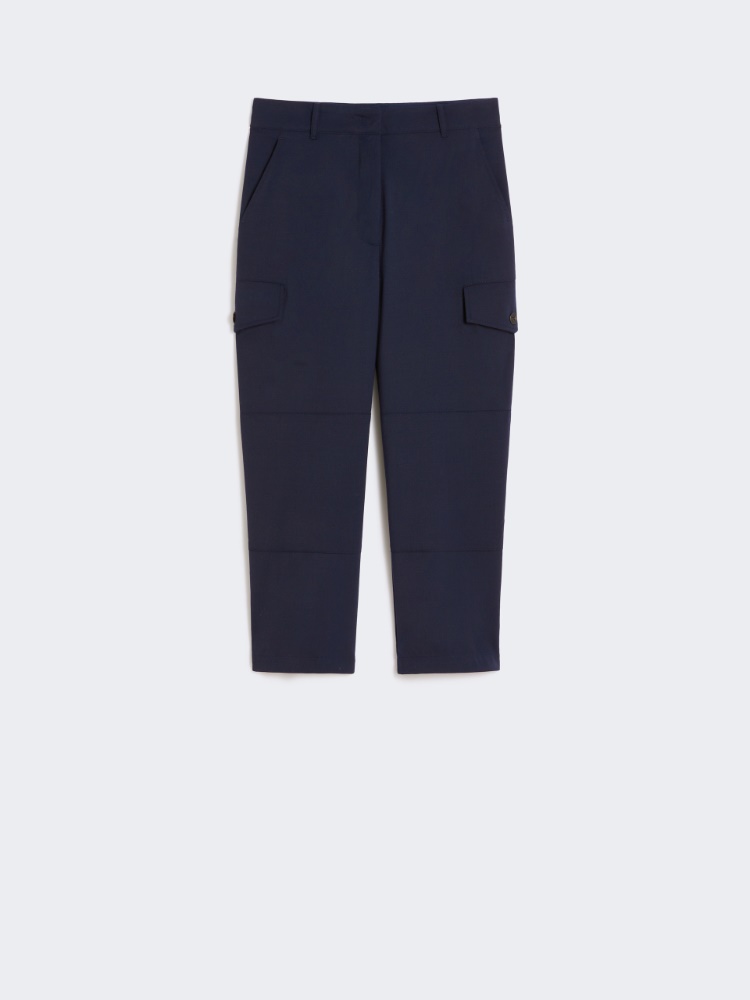 Tech wool trousers - NAVY - Weekend