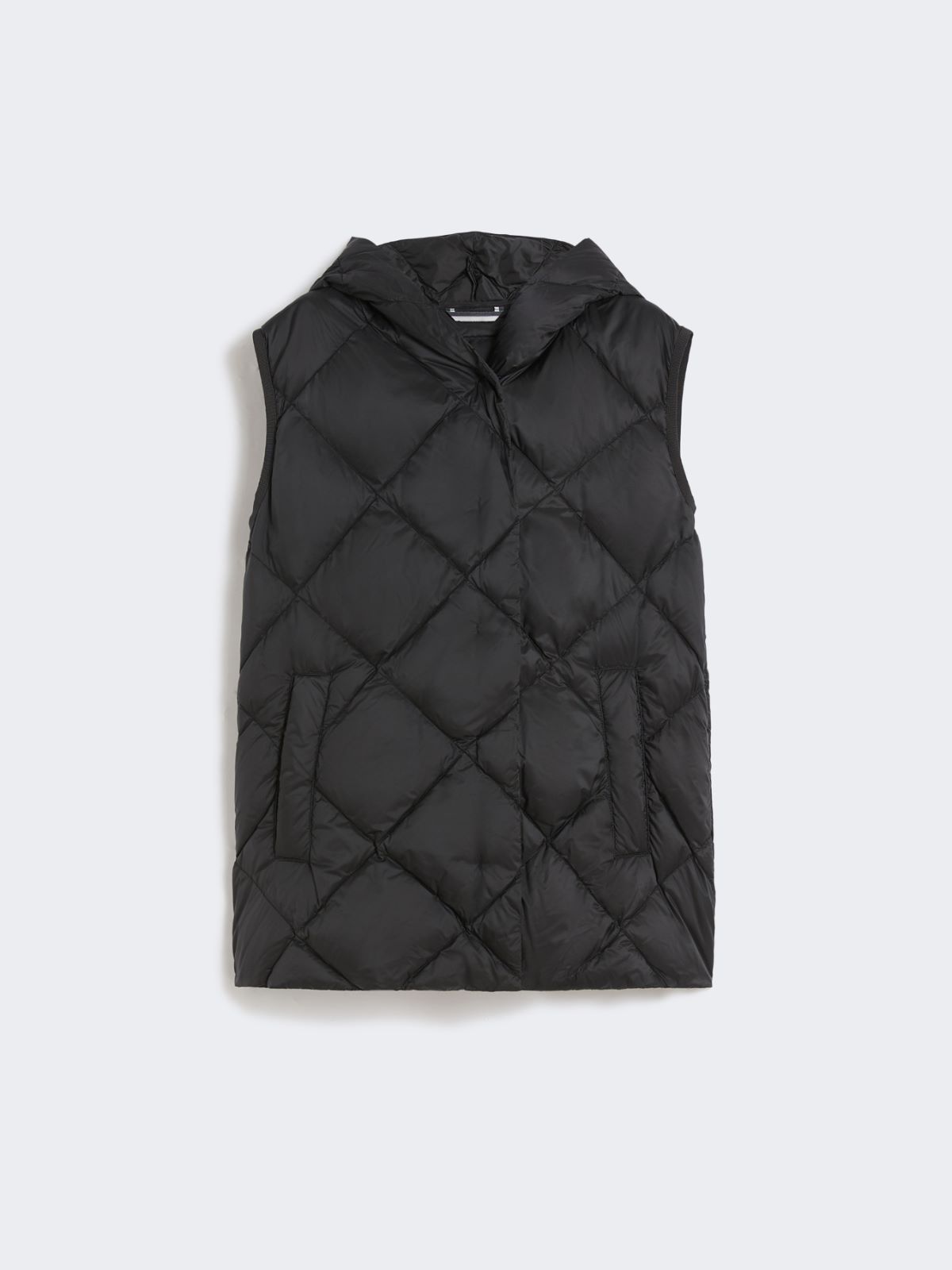 Gilet in water-repellent tech fabric - BLACK - Weekend - 6