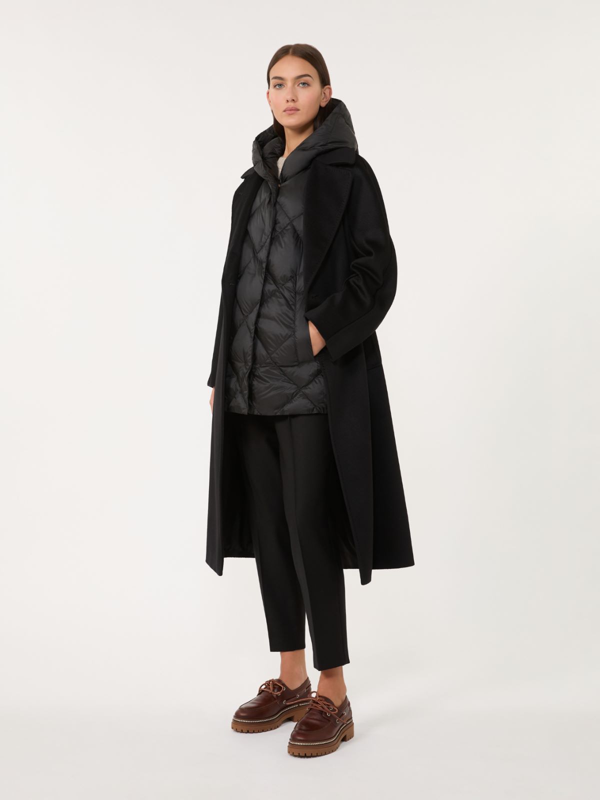 Gilet in water-repellent tech fabric - BLACK - Weekend