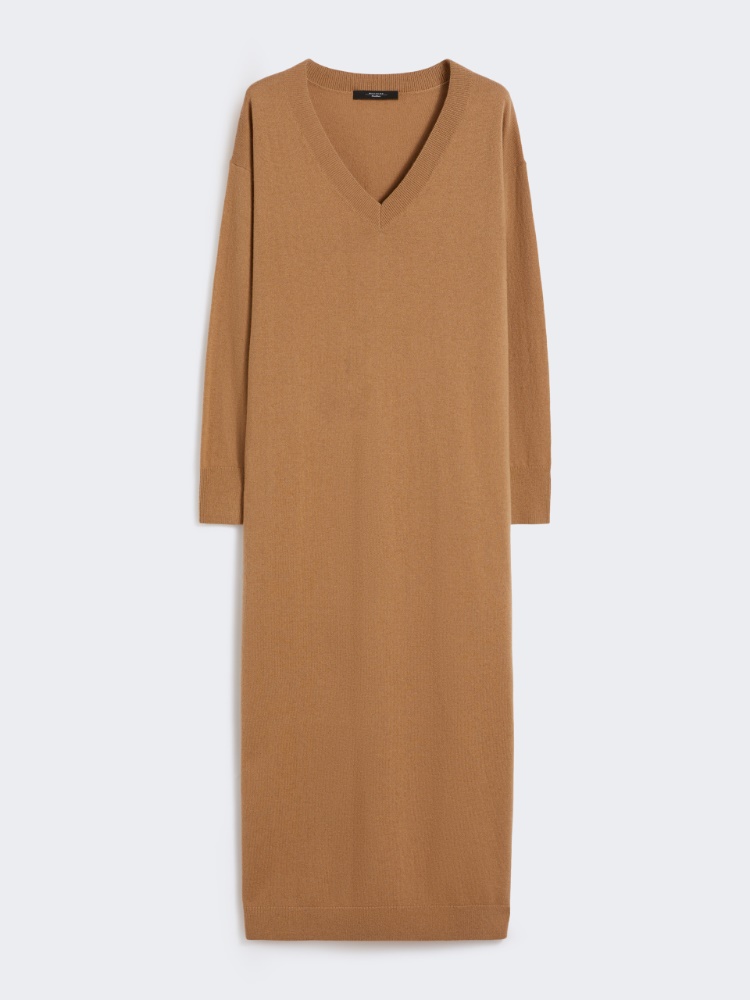 Wool and cashmere knit dress - CAMEL - Weekend - 2
