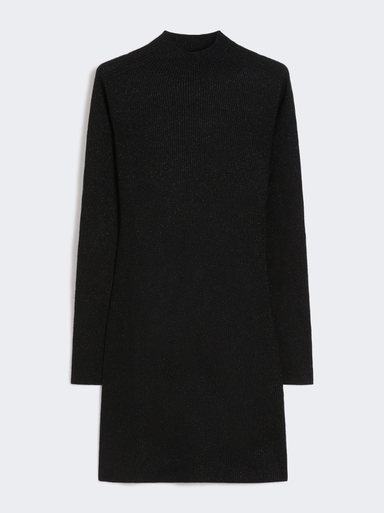 Abito in lana e lurex - NERO - Weekend