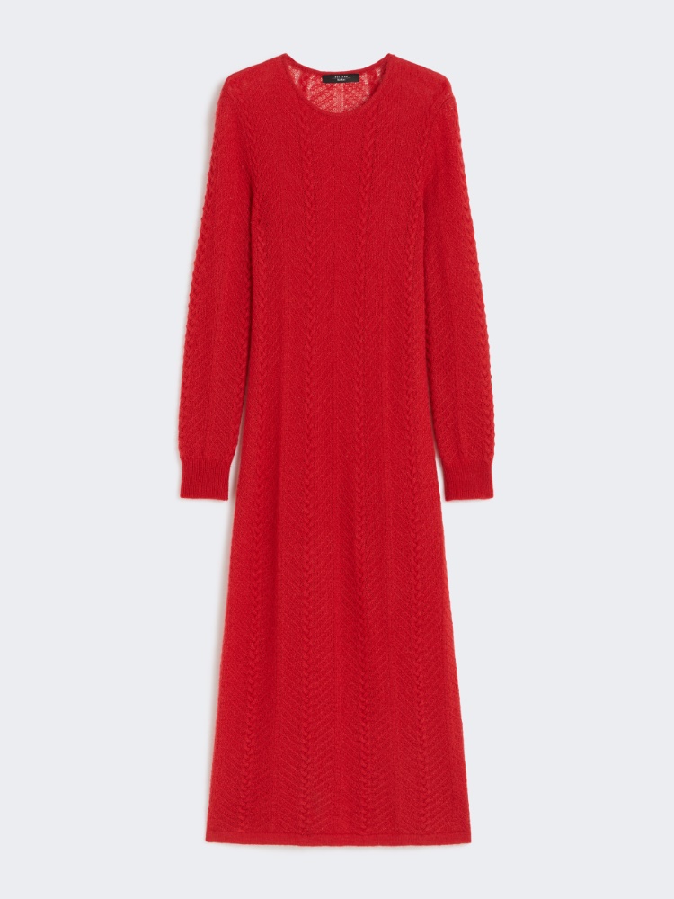 Mohair blend dress - RED - Weekend - 2