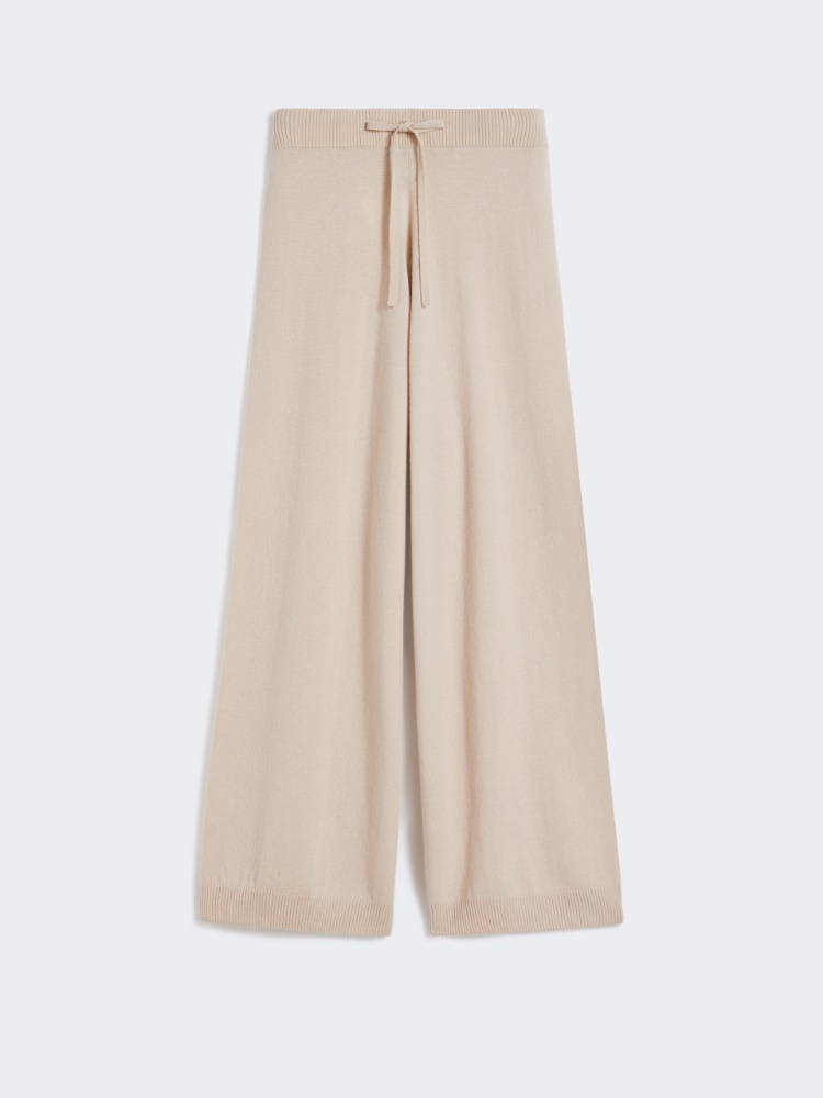 Wool and cashmere yarn trousers - BEIGE - Weekend - 5