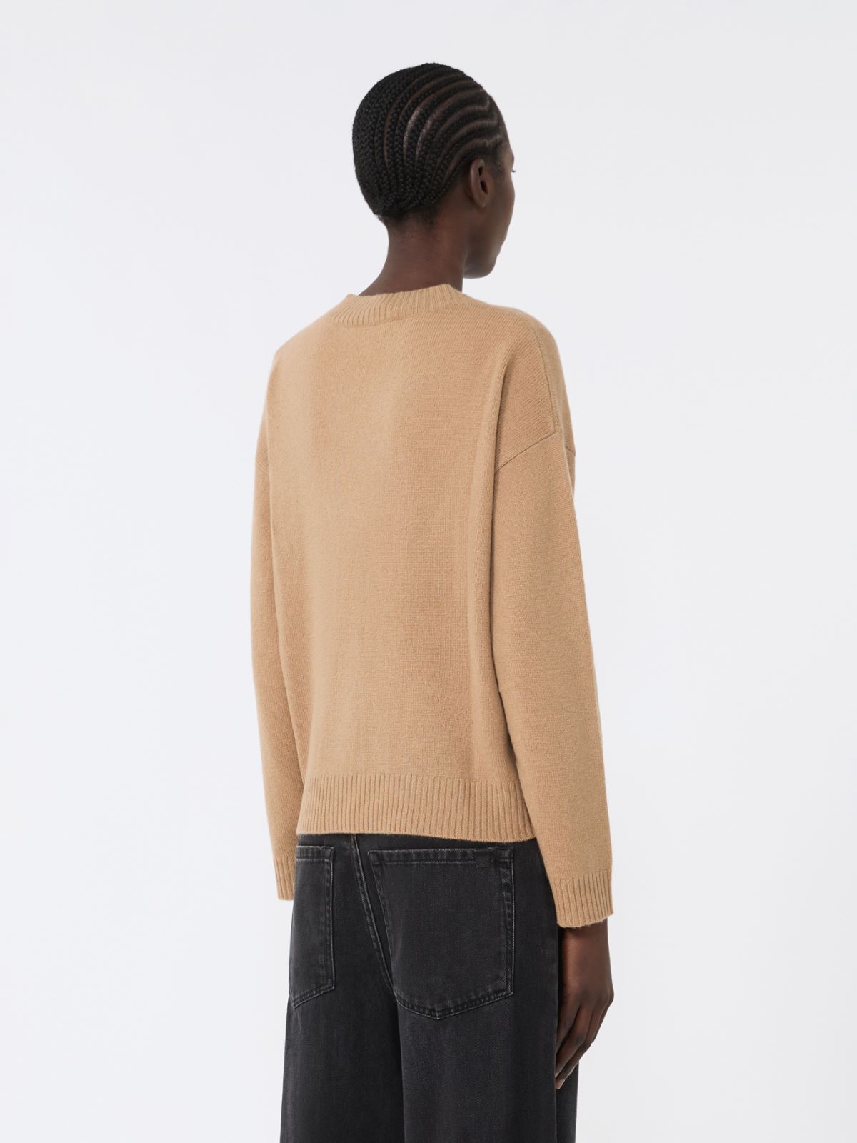 Cashmere knit cardigan - CAMEL - Weekend - 3