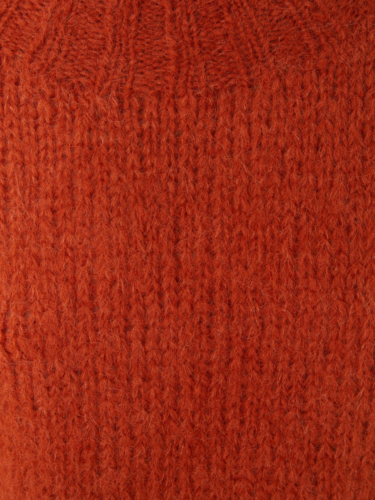 Alpaca turtleneck - BRICK RED - Weekend - 5