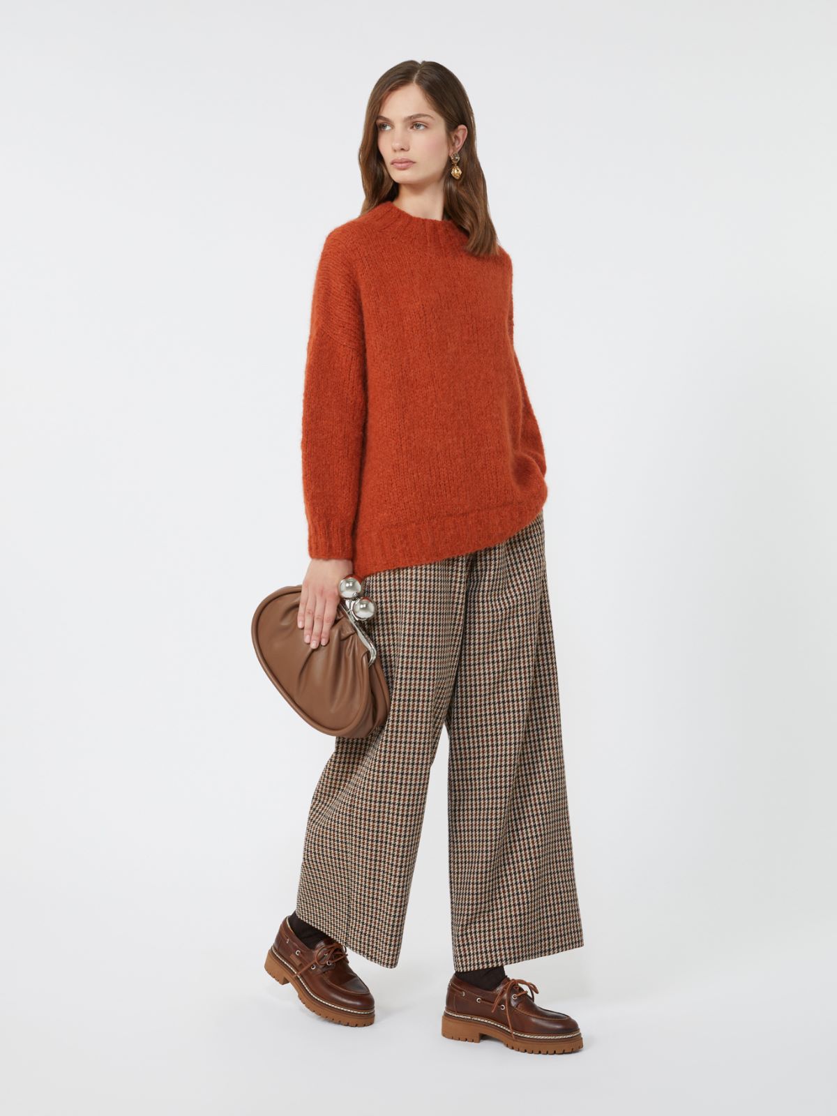 Alpaca turtleneck - BRICK RED - Weekend