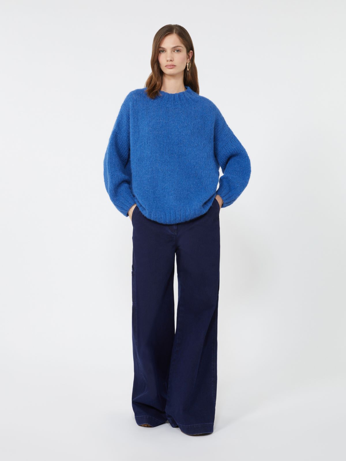 Dolcevita in alpaca - AZZURRO - Weekend