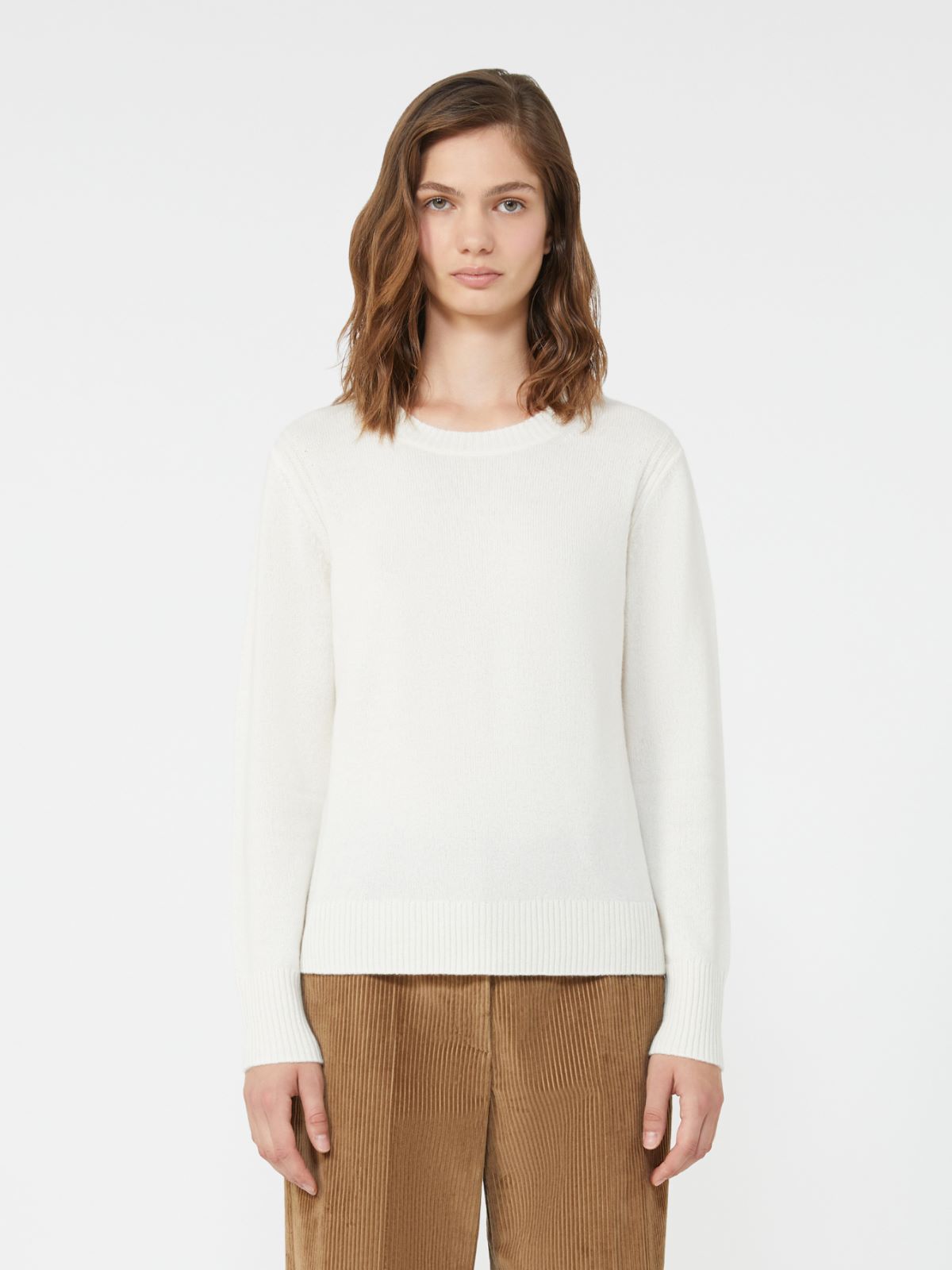 Cashmere yarn jumper - ECRU - Weekend - 2