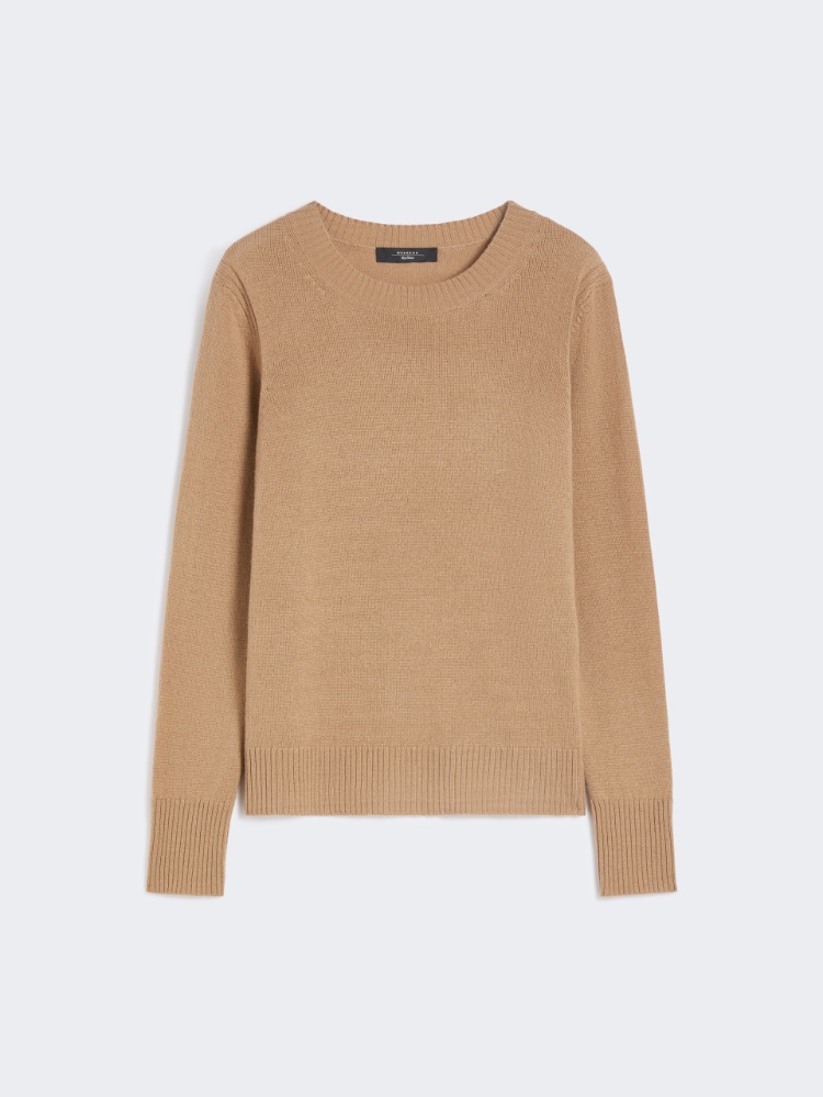 Cashmere yarn jumper - CAMEL - Weekend - 6