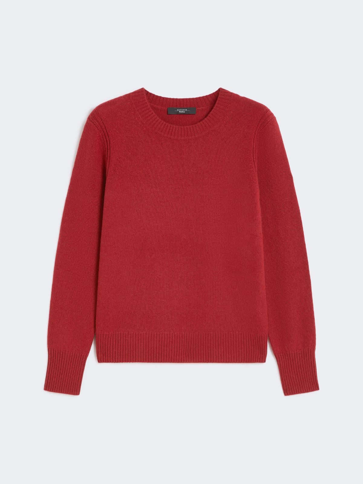 Cashmere yarn jumper - BERRY RED - Weekend - 6