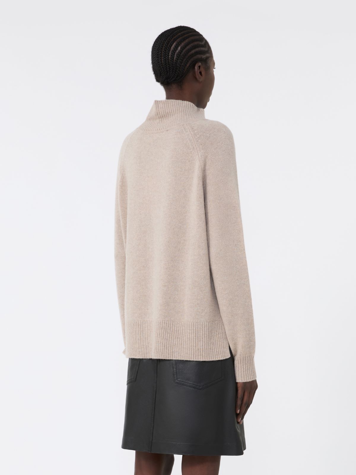 Dolcevita in filato di cachemire - BEIGE - Weekend - 3