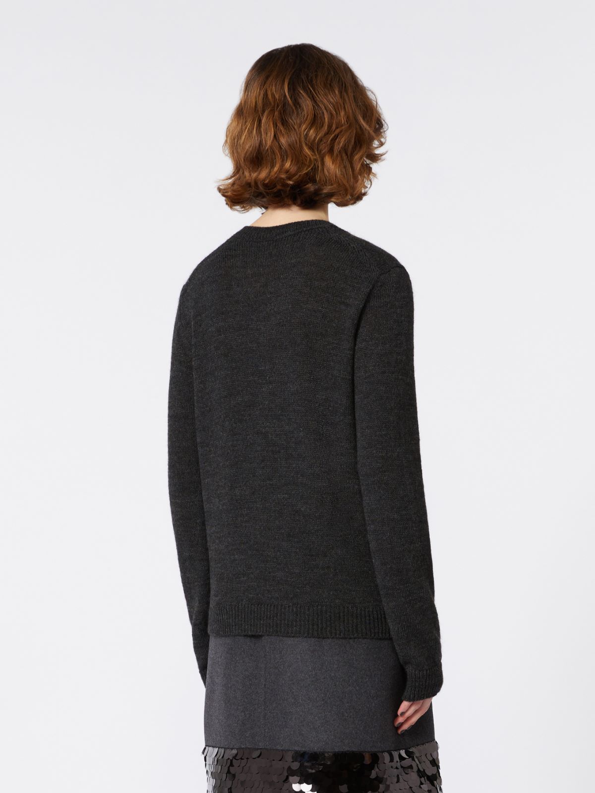 Maglia in filato mohair - ANTRACITE - Weekend - 3
