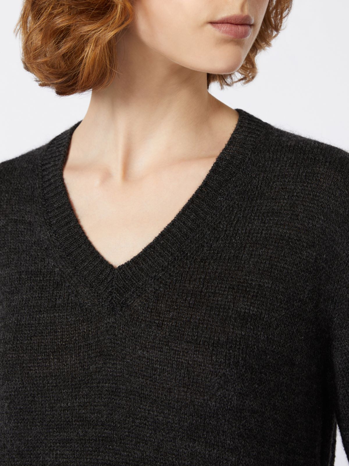 Maglia in filato mohair - ANTRACITE - Weekend - 5