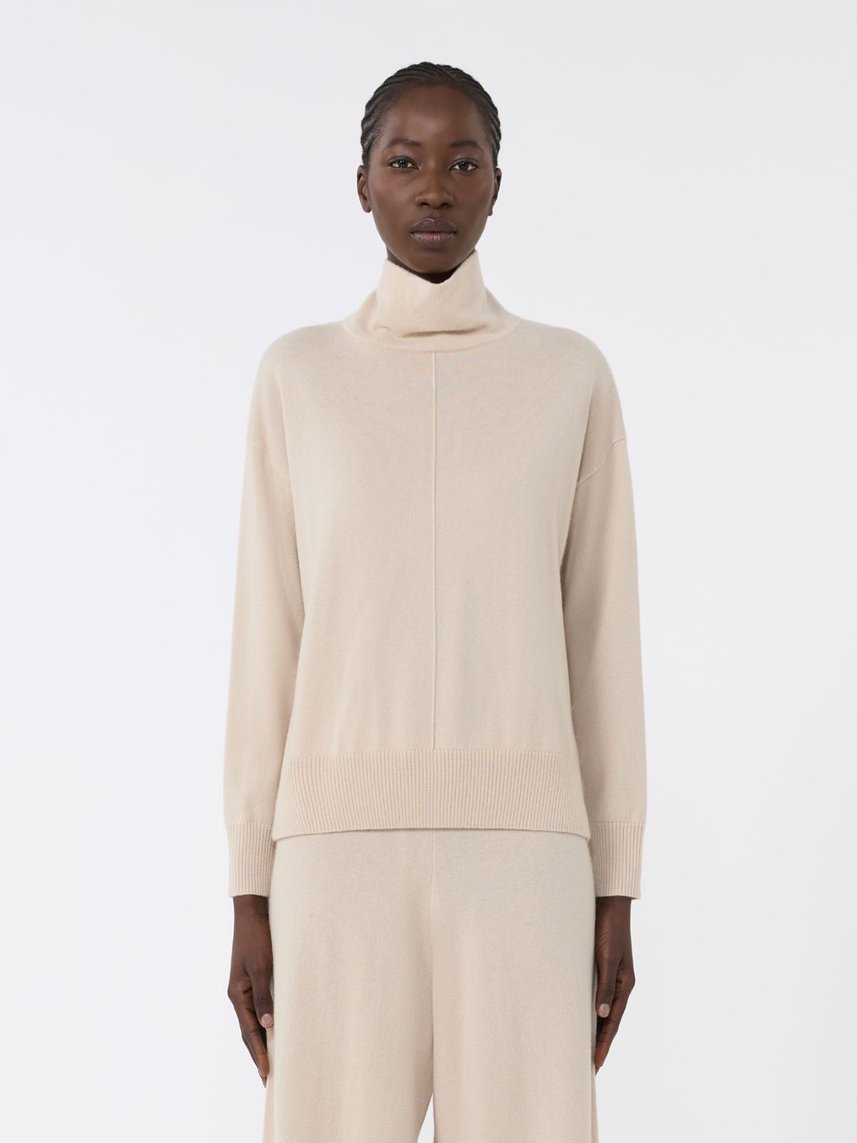 Wool and cashmere jumper - BEIGE - Weekend - 2